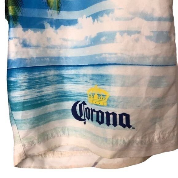 Corona Mens Board shorts lined multicolored size Large - Picture 2 of 12